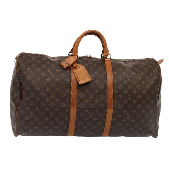 LOUIS VUITTON Monogram Keepall 60 Boston Bag M41422 - Picture 1 of 16